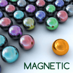 Magnetic balls bubble shoot for PC