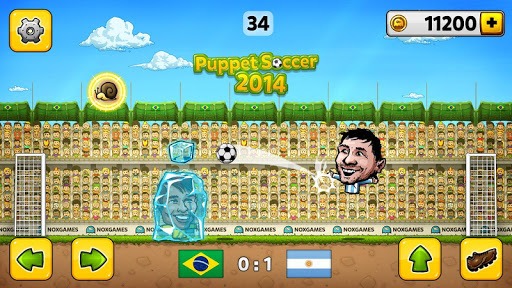 ⚽Puppet Soccer 2014 - Big Head Football 🏆 for PC screenshot 1