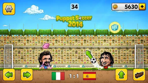 ⚽Puppet Soccer 2014 - Big Head Football 🏆 for PC screenshot 3