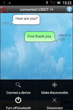 BTtalk (Bluetooth Chat) for PC screenshot 2
