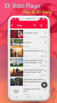 XX Video Player 2019 - Ultra HD Video Player 2019 for PC screenshot 1