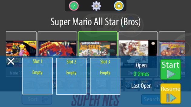 SNES Emulator - Super NES Games Classic Free for PC screenshot 2
