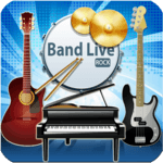 Band Live Rock (drum, bass, guitar, piano, mic) for PC