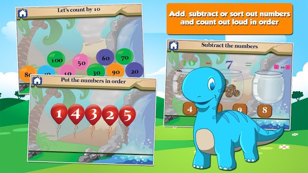 Dino 1st Grade Learning Games for PC screenshot 2