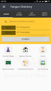 Yangon Directory for PC screenshot 1