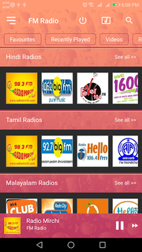 FM Radio - Live Indian Stations for PC screenshot 1