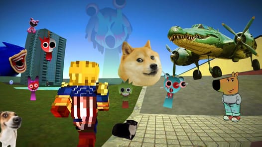 Nextbots backroom Meme Hunters for PC screenshot 3