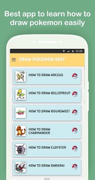 How to Draw Pokemon Step by Step Offline for PC screenshot 1