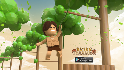 Tarzan Jump Forest Rescue - Swing Tumbling for PC screenshot 1