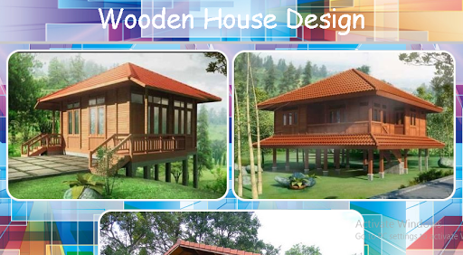 Wooden House Design for PC screenshot 2