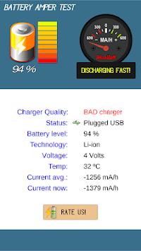 Battery doctor - Test the charger and the amps for PC screenshot 3