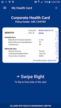 Allianz EFU MyHealth for PC screenshot 3