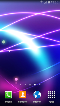 Neon Waves Live Wallpaper for PC screenshot 1