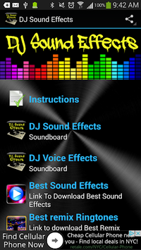 DJ Sound Effects for PC screenshot 1