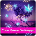 Neon Leaves Live Wallpaper for PC