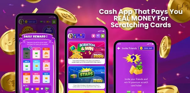 Scratch app - Money rewards! for PC screenshot 1