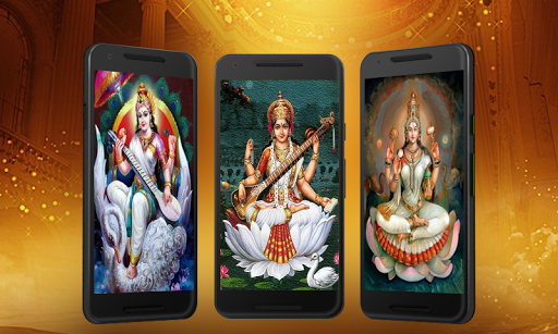 Saraswati Mata HD Wallpapers for PC screenshot 1