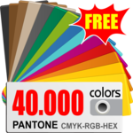 1 Pantone Color Book for PC