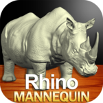 Rhinoceros Mannequin for PC