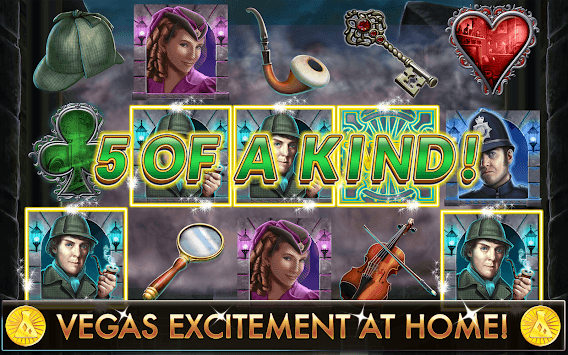 Sherlock Slots Casino for PC screenshot 1