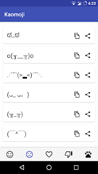 Simple Kaomoji - Japanese Emoticons for PC screenshot 2
