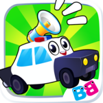 Toddler car games - car Sounds Puzzle and Coloring for PC