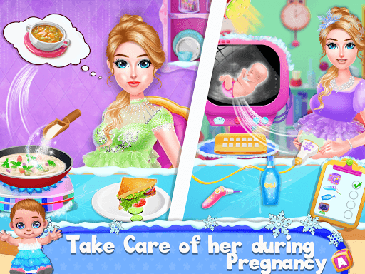 Ice Princess Pregnant Mom and Baby Care Games for PC screenshot 2