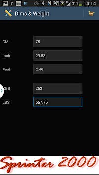 Dims Calculator for PC screenshot 2