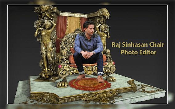 Raj Sinhasan Chair Photo-Throne Chair Photo Editor for PC screenshot 1