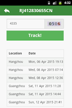 China Post Tracking for PC screenshot 2