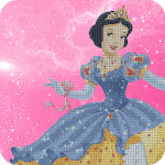 Princess Pixel Art Sandbox Color By Number Drawing for PC