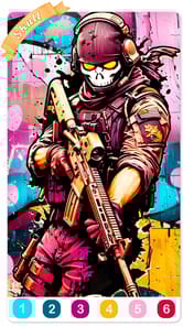 Tattoo Coloring games for PC screenshot 2