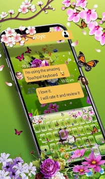 3D Flower Garden Keyboard Theme for PC screenshot 2