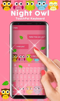 Night Owl Keyboard Theme for PC screenshot 1