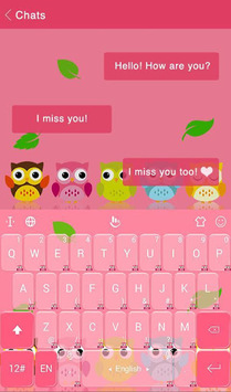 Night Owl Keyboard Theme for PC screenshot 2