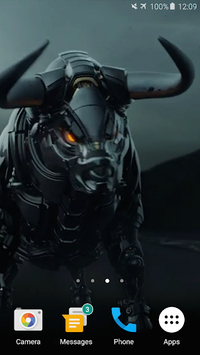 Robot Bull Live Wallpaper for PC screenshot 3