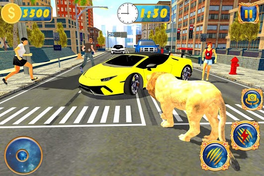 Angry Lion City Attack Simulator 2019 for PC screenshot 1