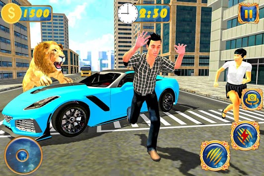 Angry Lion City Attack Simulator 2019 for PC screenshot 2