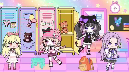 YOYO Doll School life Dress up for PC screenshot 1