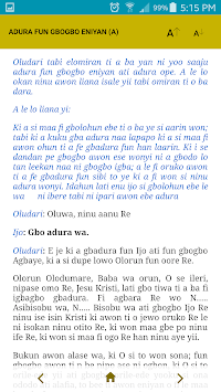 Yoruba Liturgy (Church of Nigeria, Anglican Comm) for PC screenshot 2