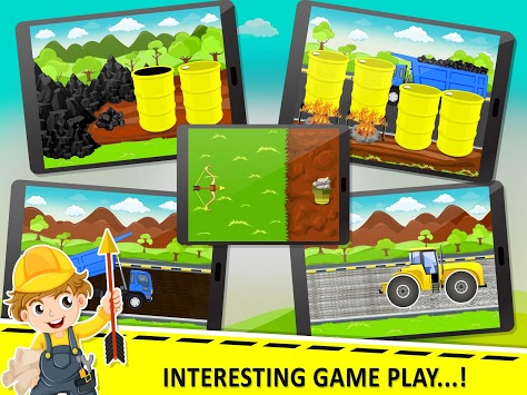 Kids Road Builder - Kids Construction Games for PC screenshot 1