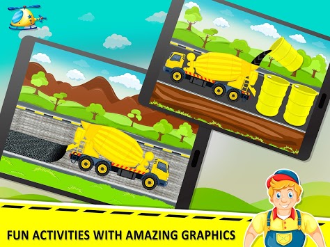 Kids Road Builder - Kids Construction Games for PC screenshot 2