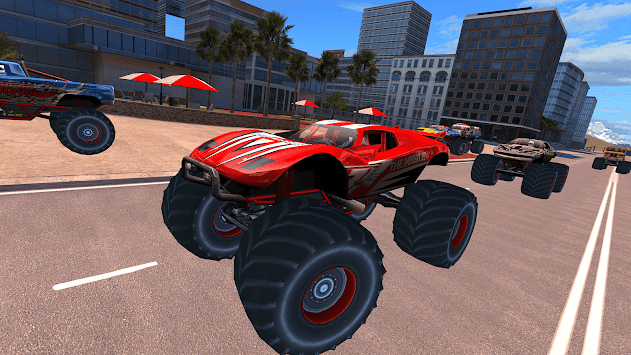 Monster Truck Police Chase in City Stunt Ramps for PC screenshot 3