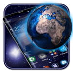 3D Galaxy Space Earth Theme for PC