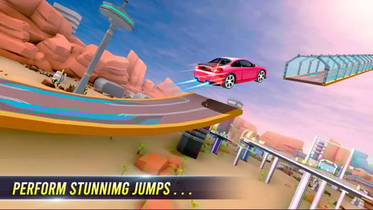 Mega Ramps: Stunt car racing for PC screenshot 1