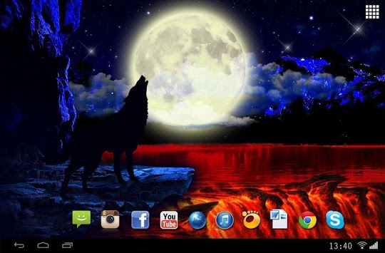 Wolf Magic live wallpaper for PC screenshot 3