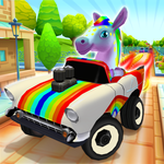 Pony Craft Unicorn Car Racing - Pony Care Girls for PC