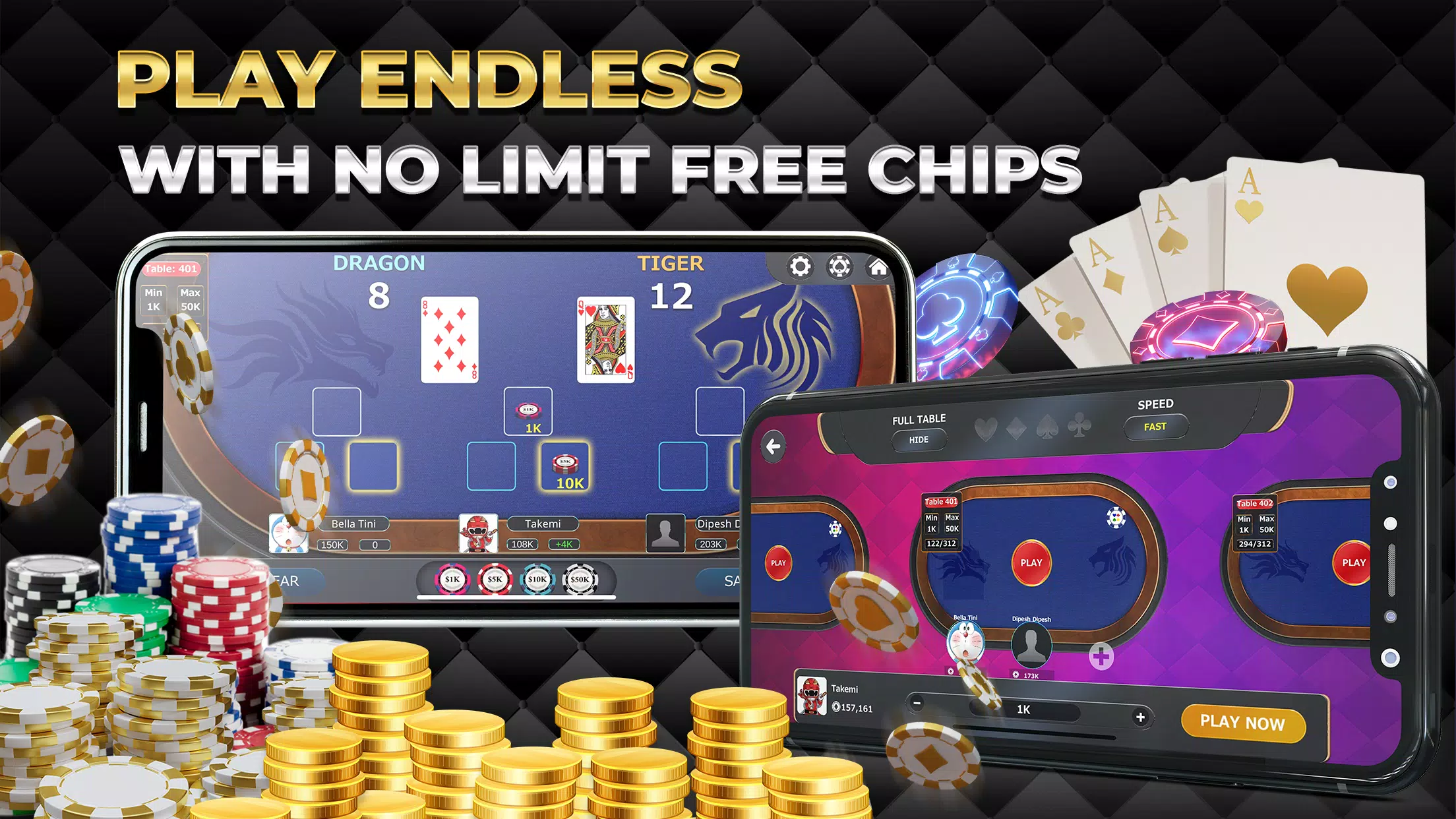 Dragon Tiger online casino for PC screenshot 2