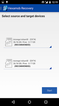 Hexamob Recovery for PC screenshot 1