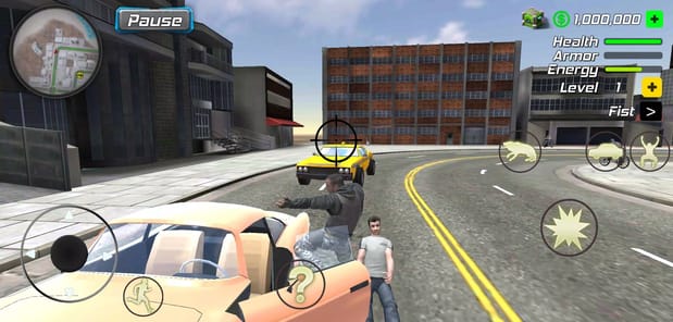 Mad Dude Mafia Gangster City for PC screenshot 1